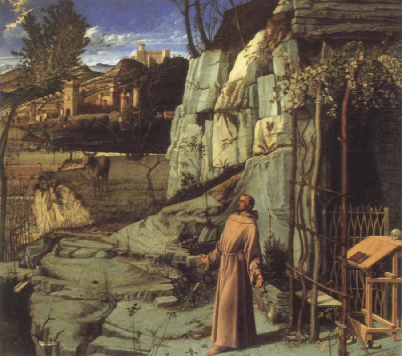 st.francis in ecstasy, Giovanni Bellini